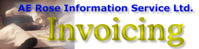 A E Rose Information Service Ltd. - Products - Invoicing